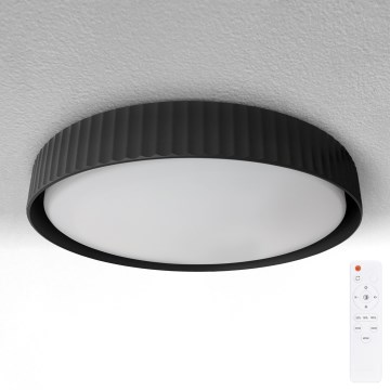 Brilagi - Dimmbare LED-Deckenleuchte LUCIA LED/48W/230V 3000-6500K Ø 41 cm schwarz + Fernbedienung