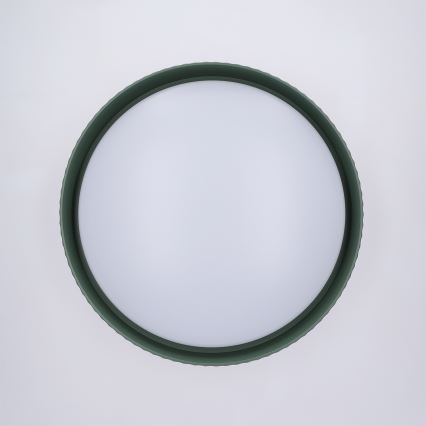 Brilagi - Dimmbare LED-Deckenleuchte LUCIA LED/48W/230V 3000-6500K Ø 41 cm grün + Fernbedienung