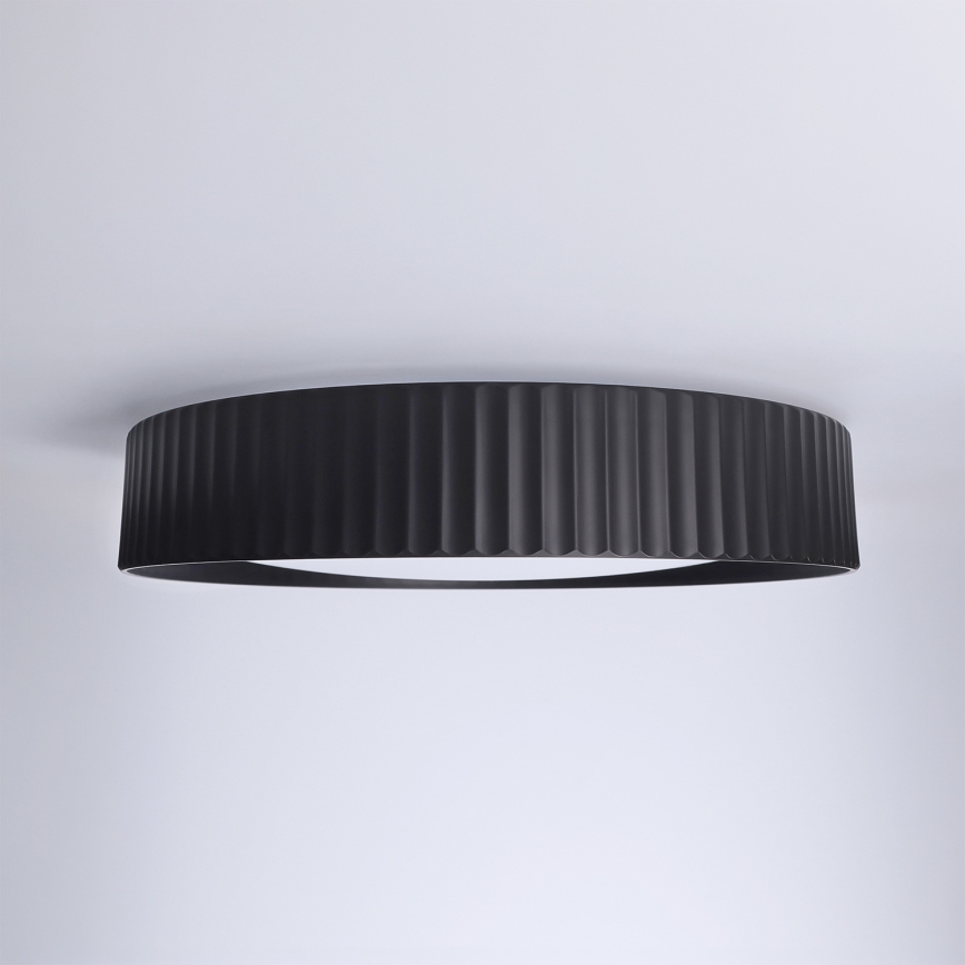 Brilagi - LED-dimmbare Deckenleuchte LUCIA LED/48W/230V 3000–6500K Ø 41 cm schwarz + Fernbedienung