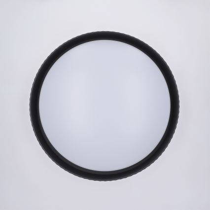 Brilagi - LED-dimmbare Deckenleuchte LUCIA LED/48W/230V 3000–6500K Ø 41 cm schwarz + Fernbedienung