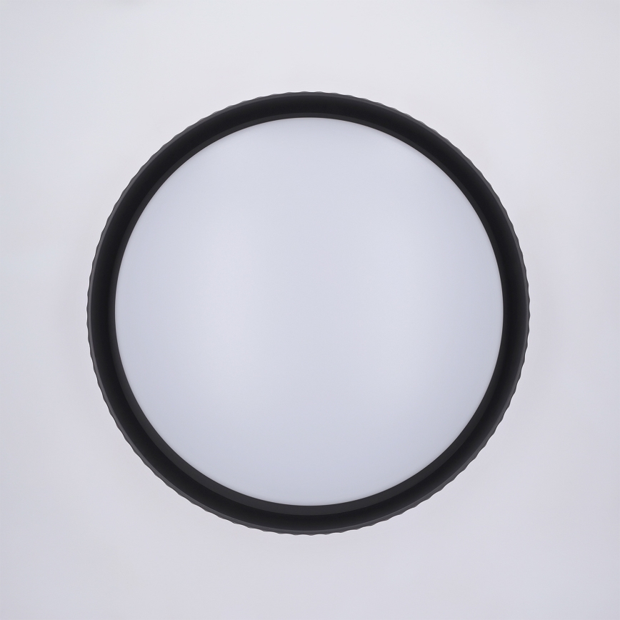 Brilagi - LED-dimmbare Deckenleuchte LUCIA LED/48W/230V 3000–6500K Ø 41 cm schwarz + Fernbedienung