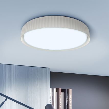 Brilagi - LED-dimmbare Deckenleuchte LUCIA LED/48W/230V 3000-6500K Ø 41 cm weiß + Fernbedienung