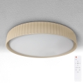 Brilagi - dimmbare LED-Deckenleuchte LUCIA LED/60W/230V 3000-6500K Ø 59 cm beige + Fernbedienung