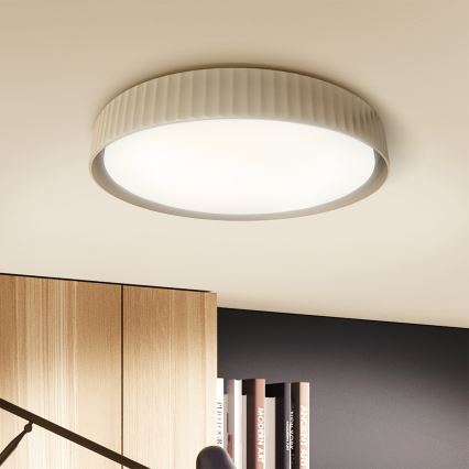 Brilagi - dimmbare LED-Deckenleuchte LUCIA LED/60W/230V 3000-6500K Ø 59 cm beige + Fernbedienung