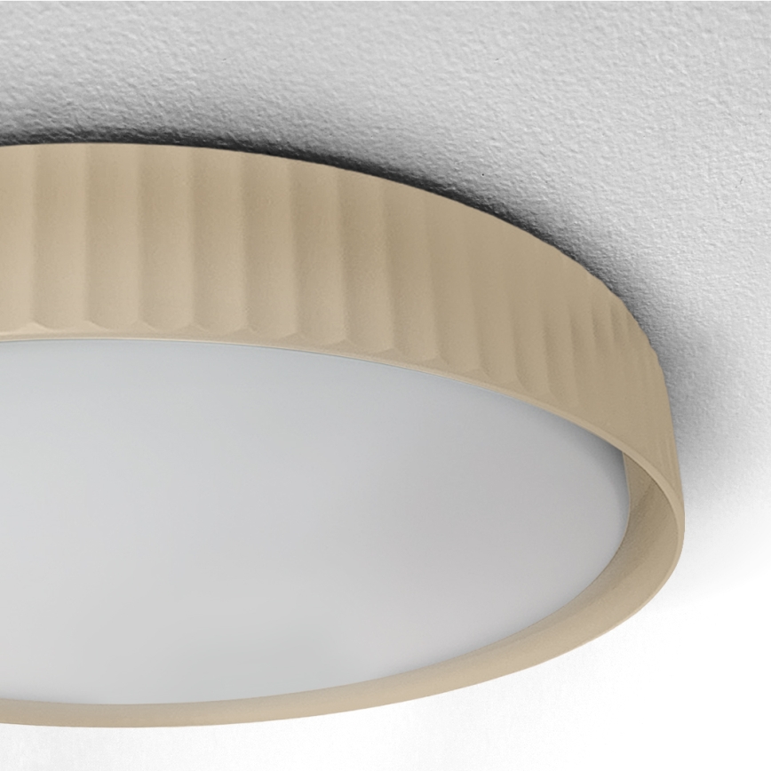 Brilagi - dimmbare LED-Deckenleuchte LUCIA LED/60W/230V 3000-6500K Ø 59 cm beige + Fernbedienung