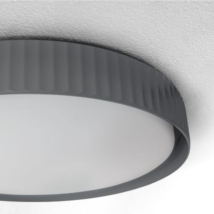 Brilagi - LED-dimmbare Deckenleuchte LUCIA LED/60W/230V 3000-6500K Ø 59 cm grau + Fernbedienung