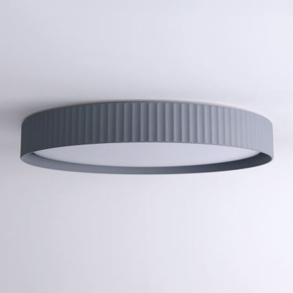 Brilagi - LED-dimmbare Deckenleuchte LUCIA LED/60W/230V 3000-6500K Ø 59 cm grau + Fernbedienung