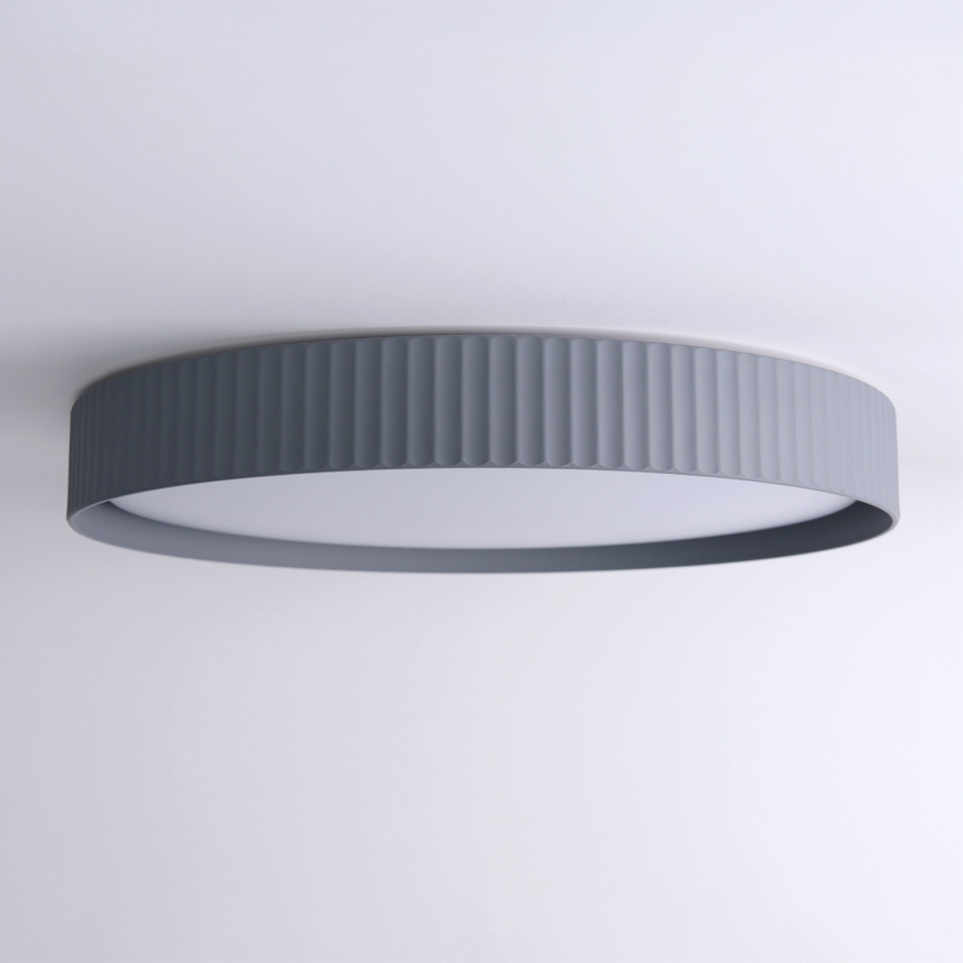 Brilagi - LED-dimmbare Deckenleuchte LUCIA LED/60W/230V 3000-6500K Ø 59 cm grau + Fernbedienung