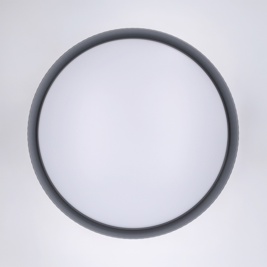 Brilagi - LED-dimmbare Deckenleuchte LUCIA LED/60W/230V 3000-6500K Ø 59 cm grau + Fernbedienung