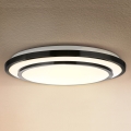 BRILAGI - Dimmbare LED-Deckenleuchte LUCIANO LED/48W/230V 3000-6500K ø 39 cm schwarz + Fernbedienung