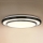 Brilagi - Dimmbare LED-Deckenleuchte LUCIANO LED/48W/230V 3000-6500K ø 39 cm schwarz + Fernbedienung