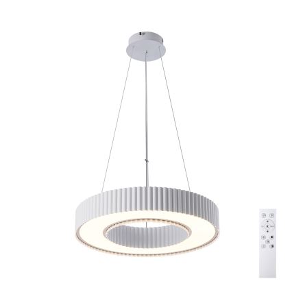 Brilagi - LED-dimmbare Pendelleuchte am Seil LUMIX LED/48W/230V 3000-6000K weiß Ø 50 cm + Fernbedienung