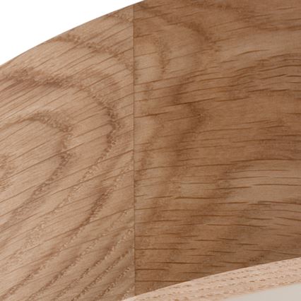 Brilagi - LED-dimmbare Deckenleuchte MANAROLA LED/24W/230V Ø 42 cm 3000-6500K Eiche + Fernbedienung