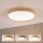 Brilagi - dimmbare LED-Deckenleuchte MANAROLA SMART LED/36W/230V 3000–6000K Wi-Fi Tuya Beacon Ø 51 cm Eiche + Fernbedienung