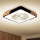 Brilagi - Dimmbare LED-Deckenleuchte mit Ventilator LED/30W/230V 3000-6500K schwarz/Eiche + Fernbedienung