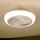 Brilagi - Dimmbare LED-Deckenleuchte mit Ventilator LED/30W/230V 3000-6500K weiß + Fernbedienung