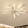 Brilagi - Dimmbare LED-Deckenleuchte mit Ventilator LED/50W/230V 3000-6500K weiß + Fernbedienung