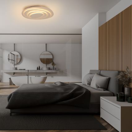 Brilagi - Dimmbare LED-Deckenleuchte MODERN LED/67W/230V 3000-6000K 46x55 cm + Fernbedienung