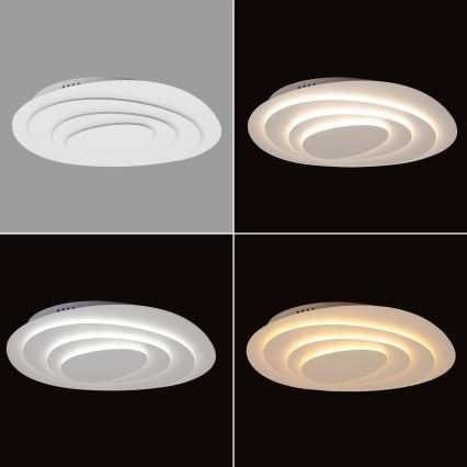 Brilagi - Dimmbare LED-Deckenleuchte MODERN LED/67W/230V 3000-6000K 46x55 cm + Fernbedienung