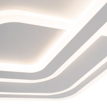 Brilagi - LED-dimmbare Deckenleuchte MODERN LED/80W/230V 3000-6000K 52,5x52,5 cm + Fernbedienung