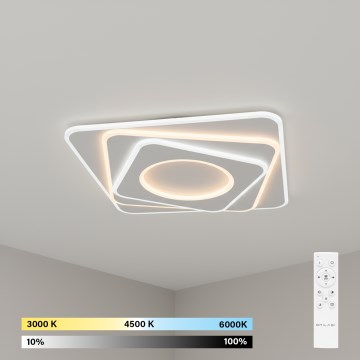 BRILAGI - Dimmbare LED-Deckenleuchte MODERN LED/100W/230V 3000-6000K 48x48 cm + Fernbedienung