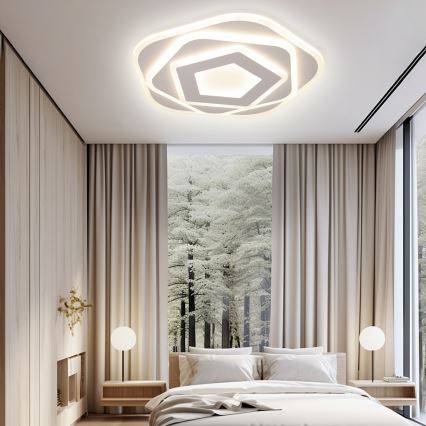 Brilagi - Dimmbare LED-Deckenleuchte MODERN LED/64W/230V 2700-6500K + Fernbedienung