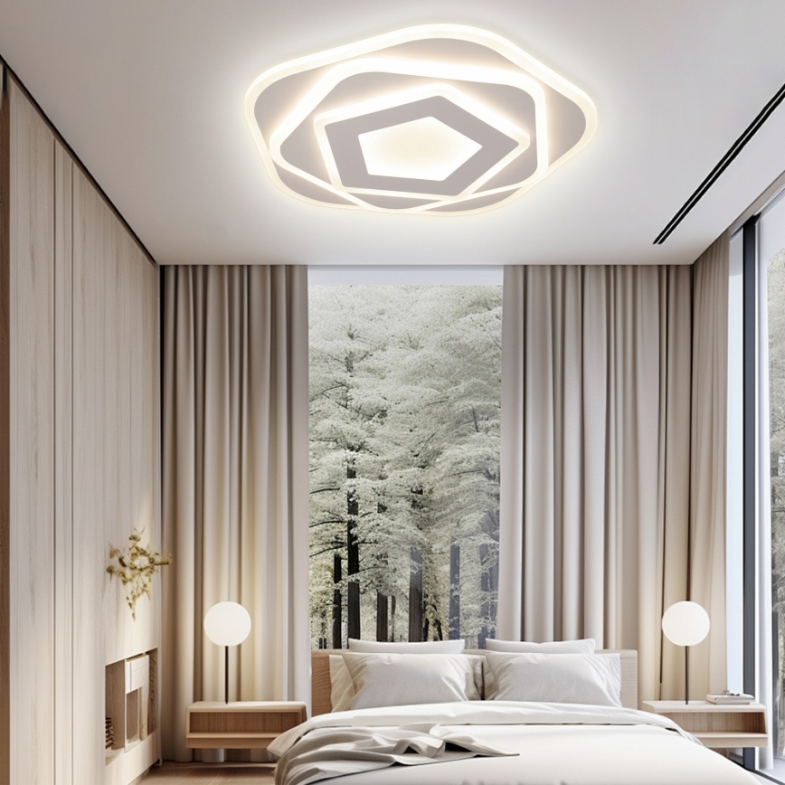 Brilagi - Dimmbare LED-Deckenleuchte MODERN LED/64W/230V 2700-6500K + Fernbedienung