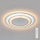 Brilagi - Dimmbare LED-Deckenleuchte MODERN LED/70W/230V 2700-6500K d 50 cm + Fernbedienung