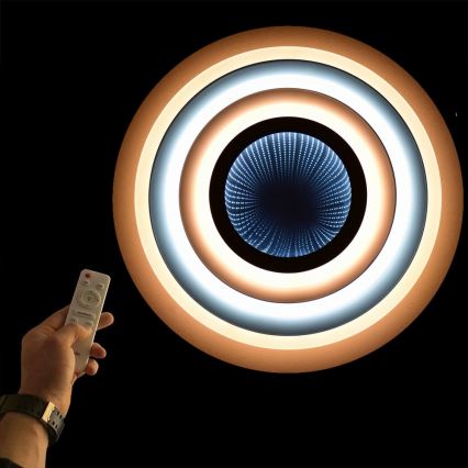 Brilagi - Dimmbare LED-Deckenleuchte MODERN LED/70W/230V 2700-6500K d 50 cm + Fernbedienung