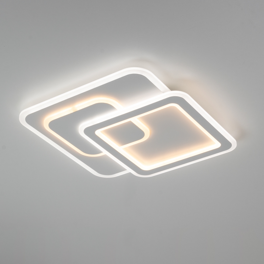 Brilagi - Dimmbare LED-Deckenleuchte MODERN LED/80W/230V 2700-6500K 52,5x52,5 cm + Fernbedienung