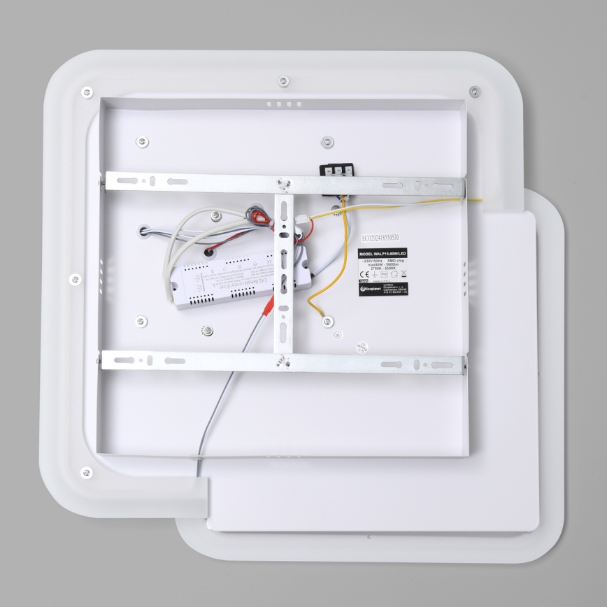 Brilagi - Dimmbare LED-Deckenleuchte MODERN LED/80W/230V 2700-6500K 52,5x52,5 cm + Fernbedienung
