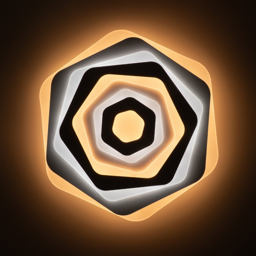 Brilagi - Dimmbare LED-Deckenleuchte MODERN LED/85W/230V 2700-6500K d 53 cm + Fernbedienung