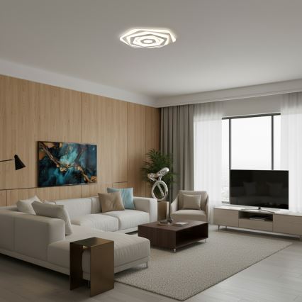 Brilagi - Dimmbare LED-Deckenleuchte MODERN LED/85W/230V 3000–6000K Ø 53 cm + Fernbedienung