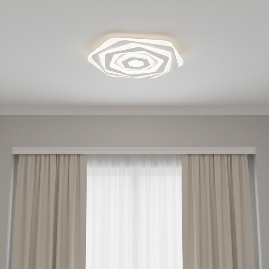Brilagi - Dimmbare LED-Deckenleuchte MODERN LED/85W/230V 3000–6000K Ø 53 cm + Fernbedienung