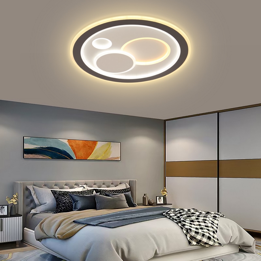 Brilagi - Dimmbare LED-Deckenleuchte MODERN LED/89W/230V 2700-6500K + Fernbedienung