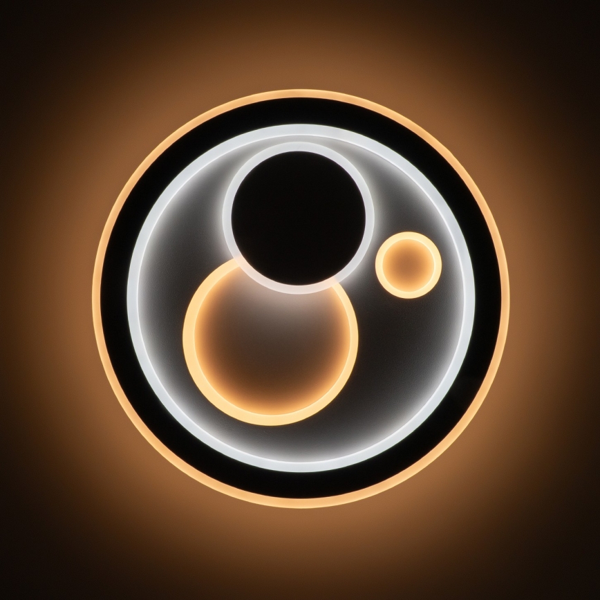 Brilagi - Dimmbare LED-Deckenleuchte MODERN LED/89W/230V 2700-6500K d 47 cm + Fernbedienung