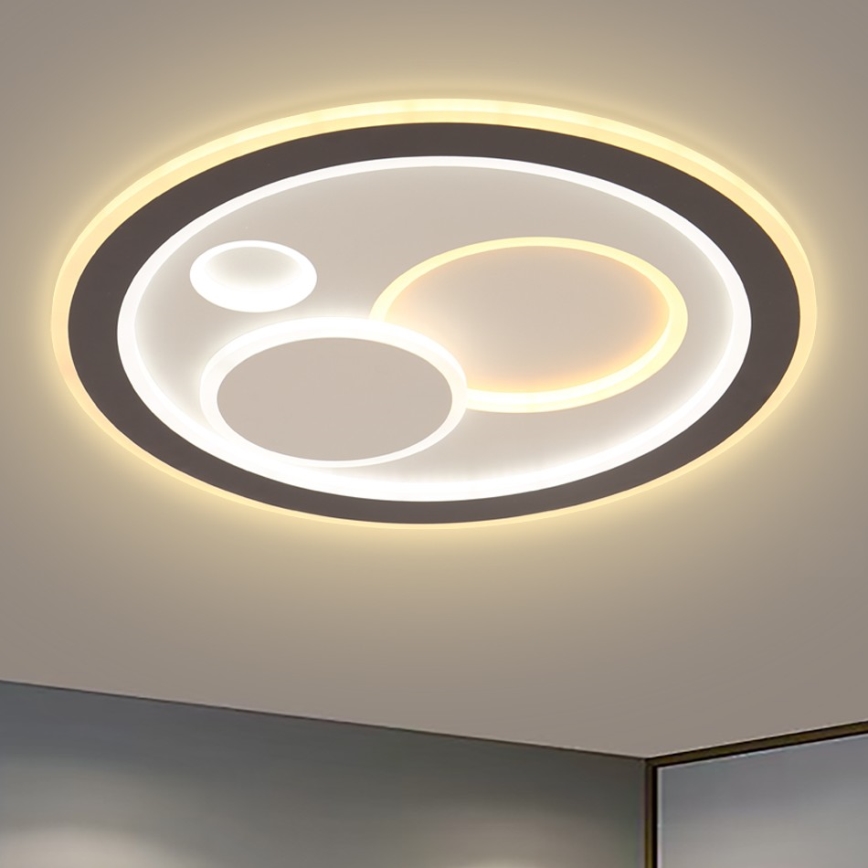 Brilagi - Dimmbare LED-Deckenleuchte MODERN LED/89W/230V 2700-6500K + Fernbedienung