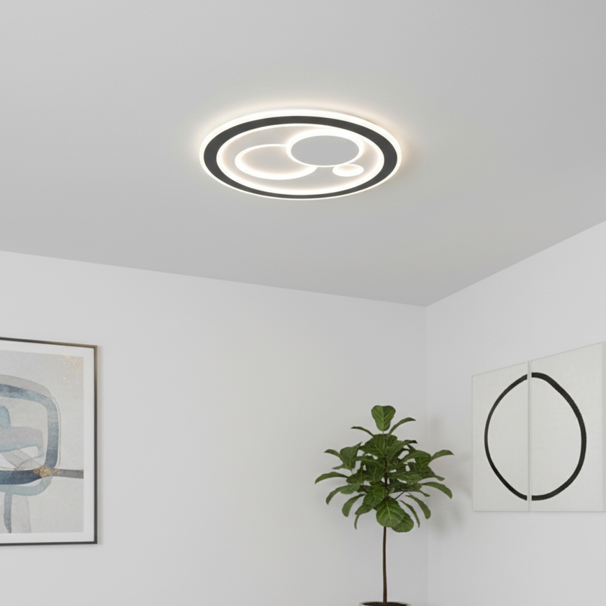 Brilagi - Dimmbare LED-Deckenleuchte MODERN LED/89W/230V 3000-6000K Ø 47 cm + Fernbedienung