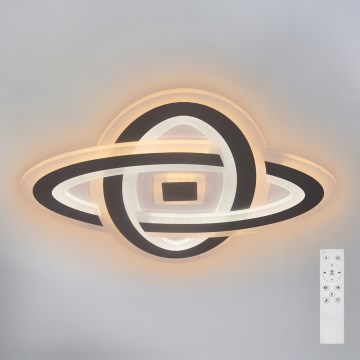 Brilagi - Dimmbare LED-Deckenleuchte MODERN LED/90W/230V 2700-6500K 48x48 cm+ Fernbedienung