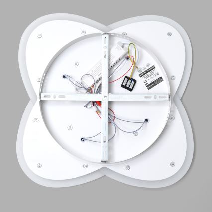 Brilagi - Dimmbare LED-Deckenleuchte MODERN LED/90W/230V 2700-6500K 48x48 cm+ Fernbedienung