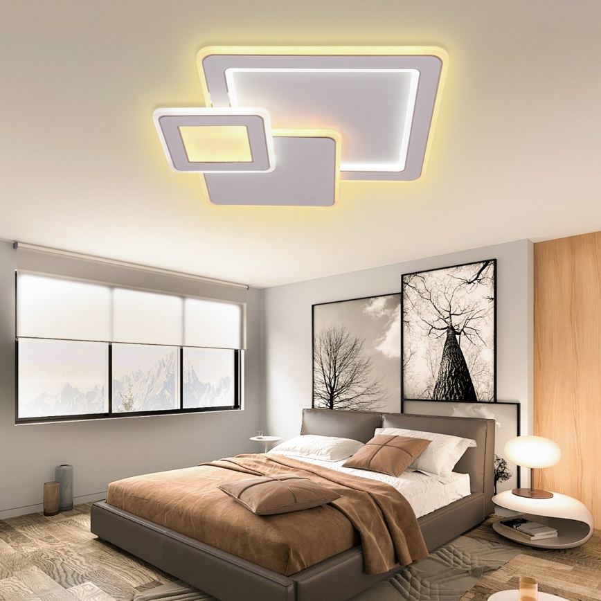 Brilagi - Dimmbare LED-Deckenleuchte MODERN LED/93W/230V 2700-6500K + Fernbedienung