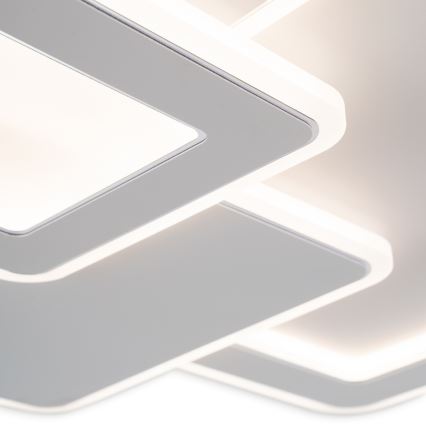 Brilagi - Dimmbare LED-Deckenleuchte MODERN LED/93W/230V 2700-6500K 48,5x48,5 cm + Fernbedienung