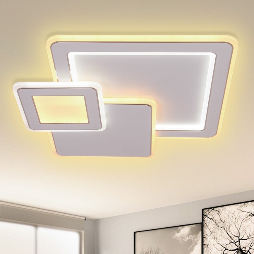Brilagi - Dimmbare LED-Deckenleuchte MODERN LED/93W/230V 2700-6500K + Fernbedienung