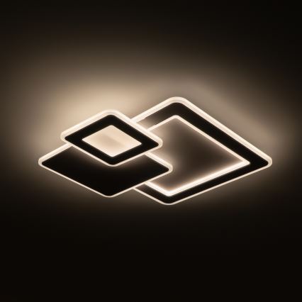 BRILAGI - dimmbare LED-Deckenleuchte MODERN LED/93W/230V 3000-6000K 48,5x48,5 cm + Fernbedienung