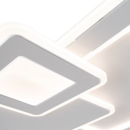 BRILAGI - dimmbare LED-Deckenleuchte MODERN LED/93W/230V 3000-6000K 48,5x48,5 cm + Fernbedienung