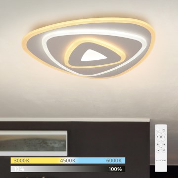 BRILAGI - Dimmbare LED-Deckenleuchte MODERN MINI LED/45W/230V 3000-6000K 30x30 cm + Fernbedienung