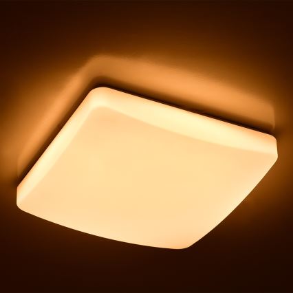Brilagi - Dimmbare LED-Deckenleuchte OPAL LED/24W/230V 37,5x37,5 cm 3000/4000/6500K + Fernbedienung
