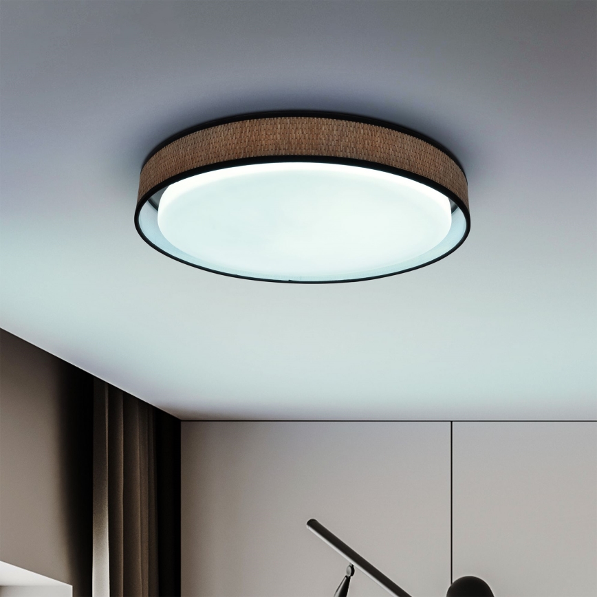Brilagi - Dimmbare LED-Deckenleuchte PILAR LED/48W/230V 3000-6500K d 43 cm + Fernbedienung