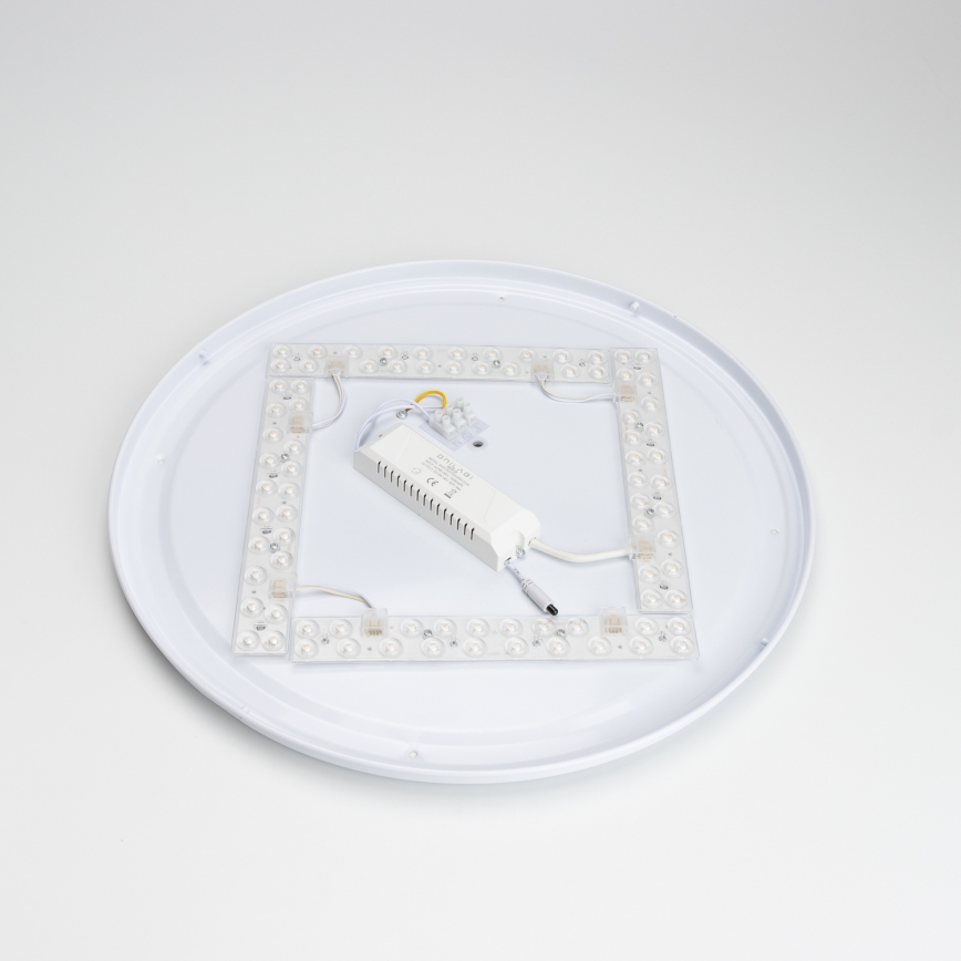 Brilagi - LED-dimmbare Deckenleuchte PINE LED/60W/230V Holz Ø 52 cm 3000-6500K + Fernbedienung