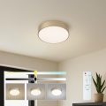 BRILAGI - Dimmbare LED-Deckenleuchte POOL LED/24W/230V 3000–6000 K Ø 20 cm goldfarben + Fernbedienung